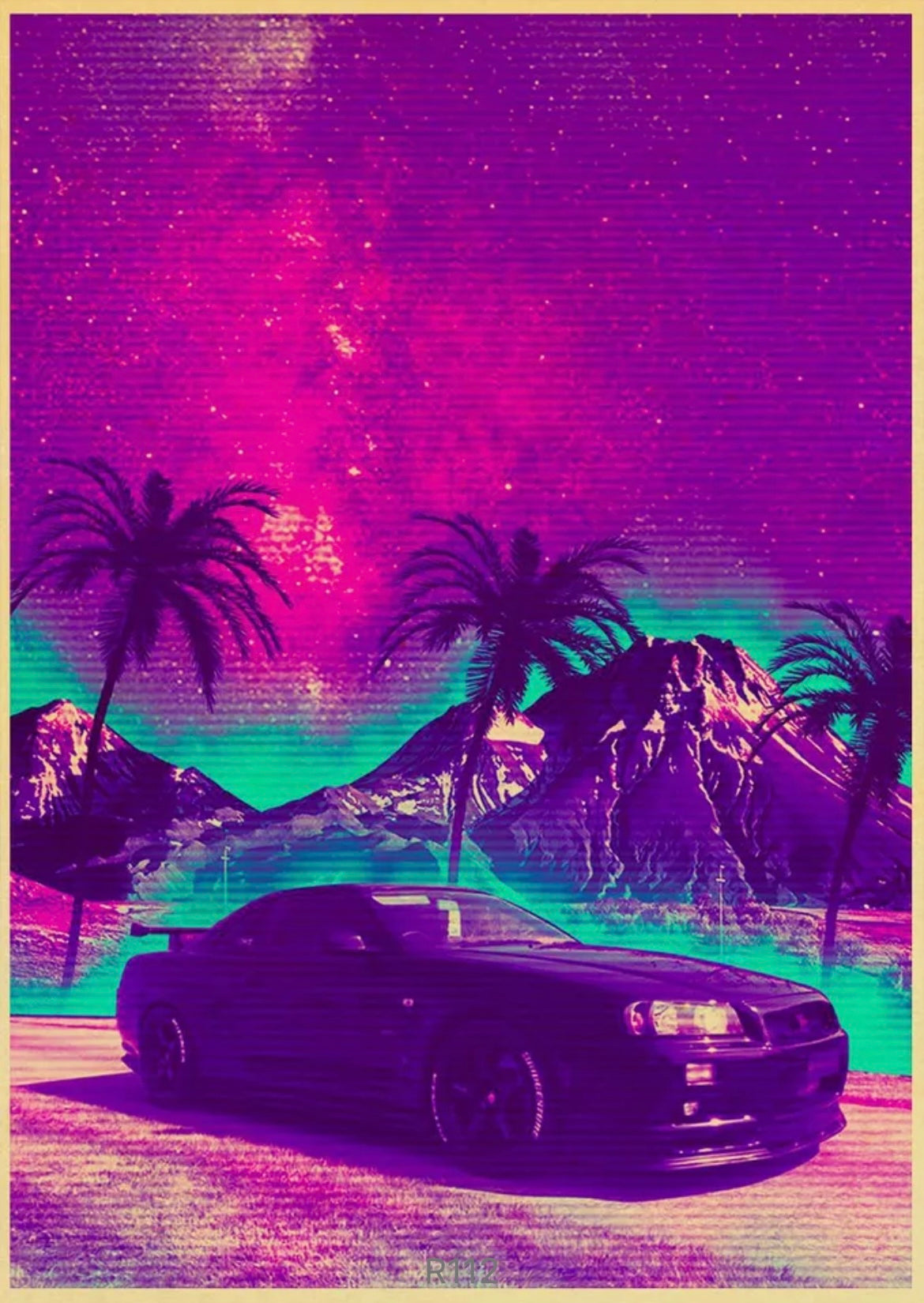 JDM car posters