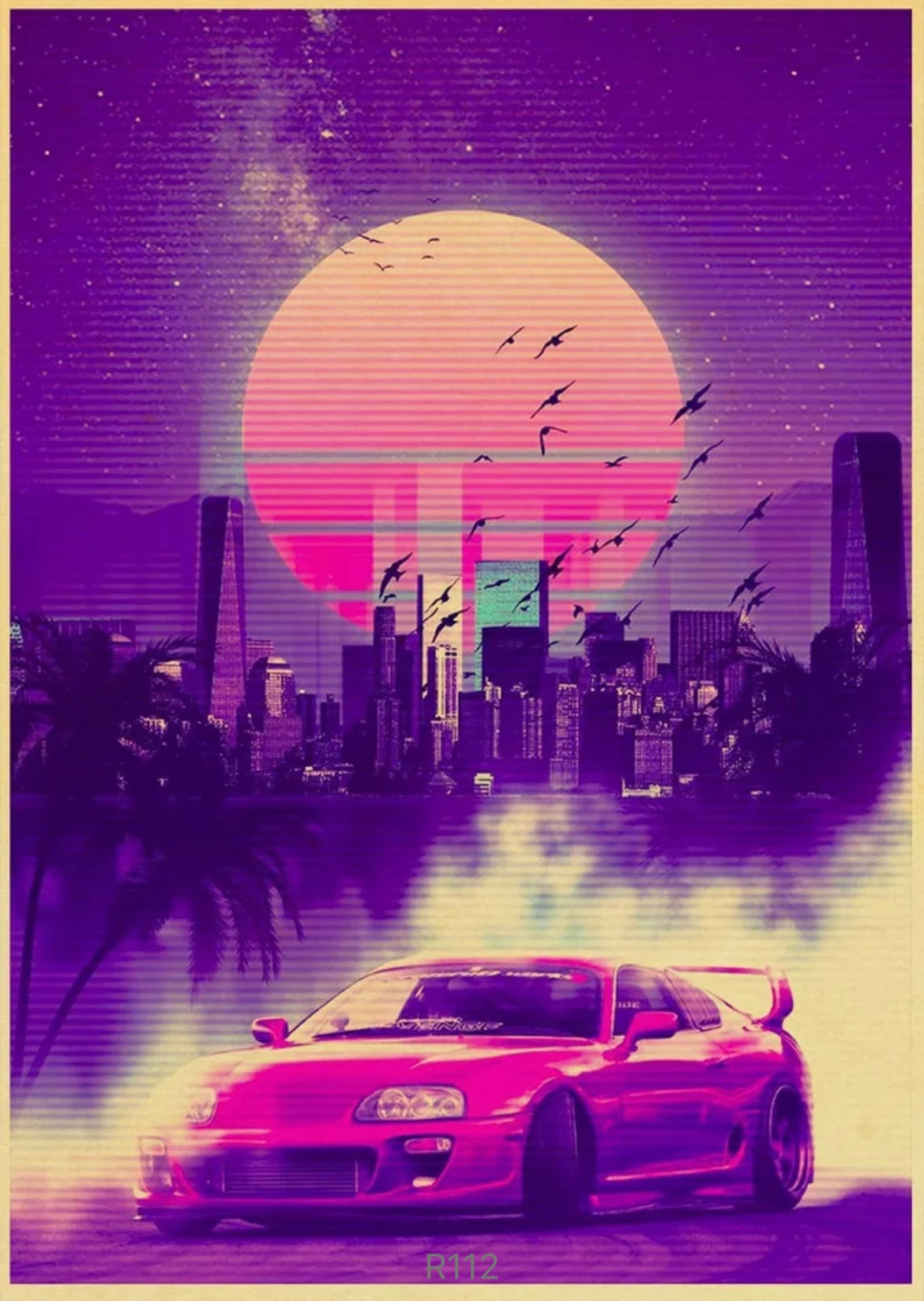 JDM car posters