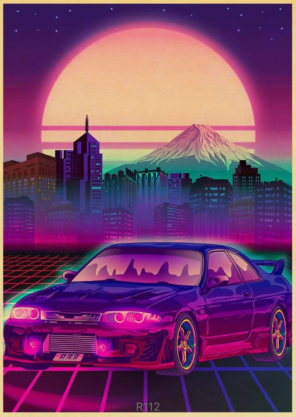 JDM car posters