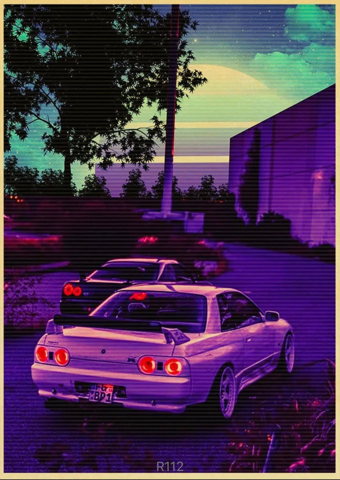 JDM car posters